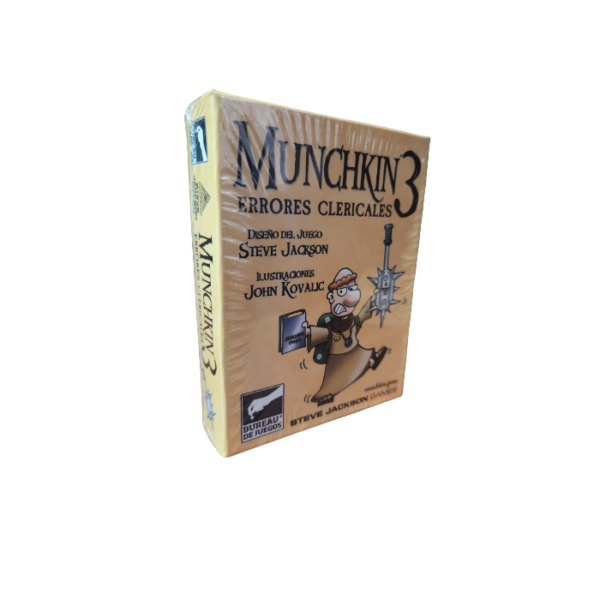 Munchkin 3: errores clericales